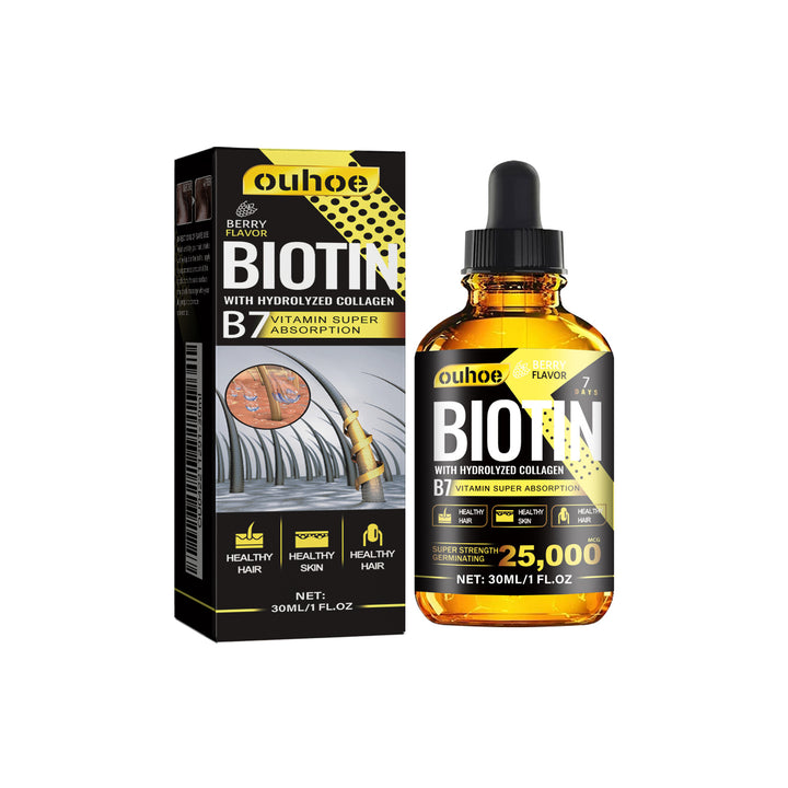 Hair Growth Oil with Biotin B7 & Collagen Support