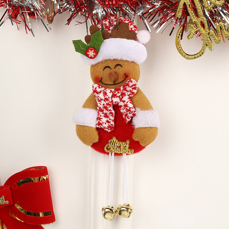 Christmas Pendant Accessories With Jingle Bell Cheer