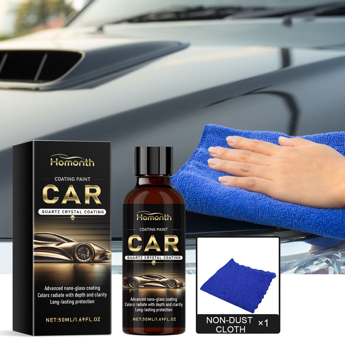 Quartz Crystal Car Coating for Deeper, Clearer Gloss