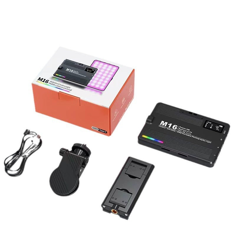 LED Video Light — 2500K‑9000K Bi‑Color with 20 Effects