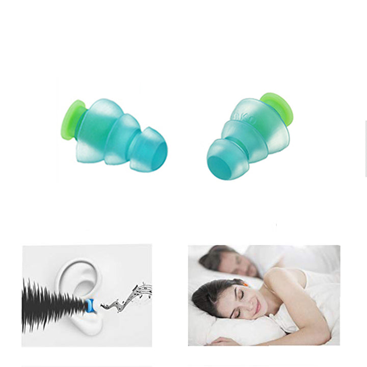 Silicone Ear Plugs for Sleeping & Concerts — Hear Clearly