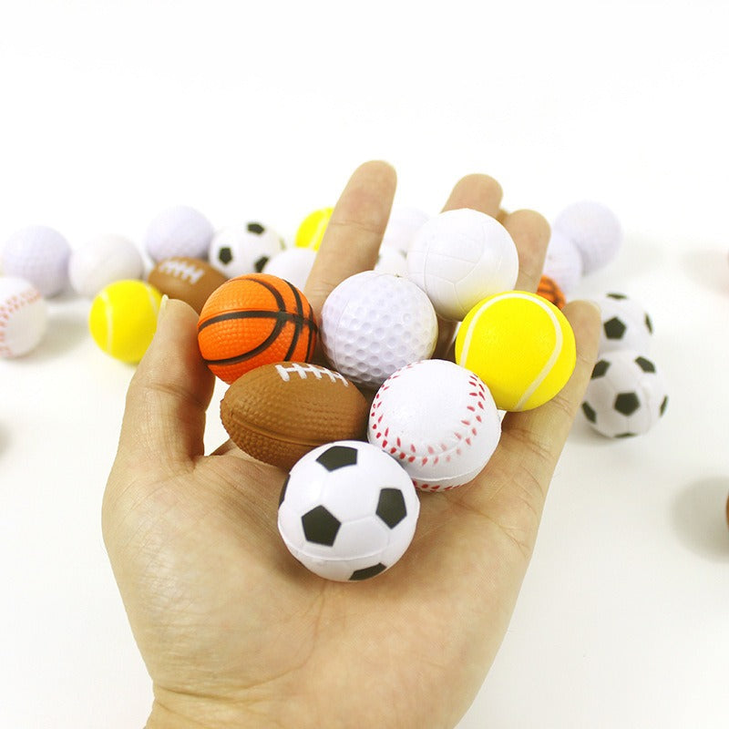 Soft Foam Sports Balls for Indoor Play & Squeezing