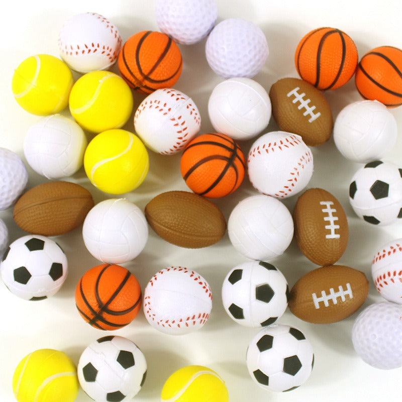 Soft Foam Sports Balls for Indoor Play & Squeezing