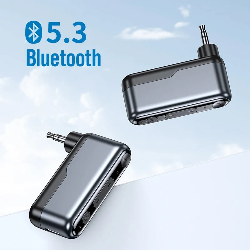 Bluetooth 5.3 Car Receiver for AUX Stereo: Music and Calls