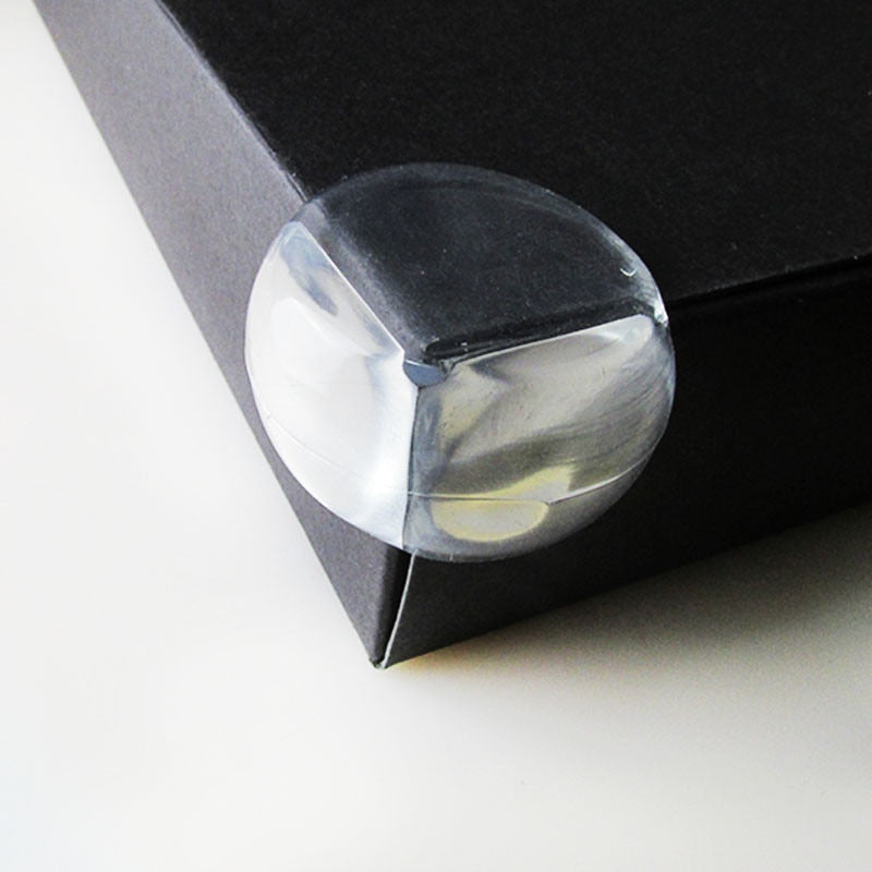 Clear Silicone Corner Guards for Baby-Proofing Tables