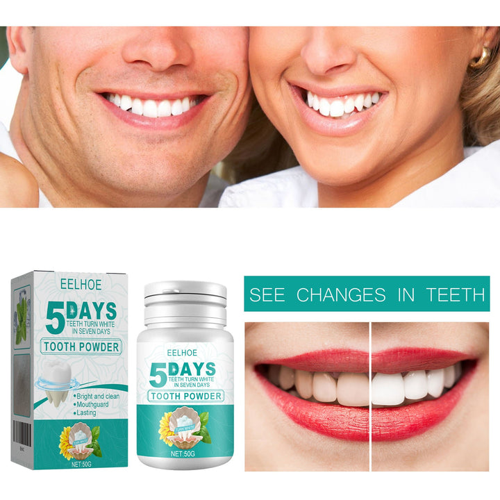 Tooth Whitening Powder for a Brighter-Looking Smile