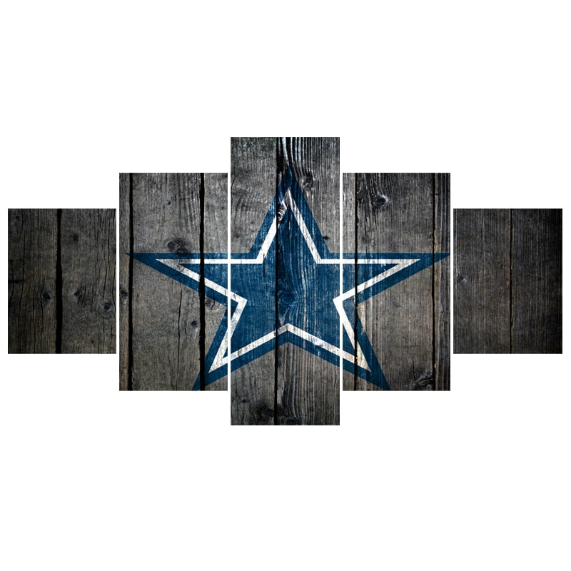 Canvas Wall Art — Dallas Cowboys-Inspired Focal Wall