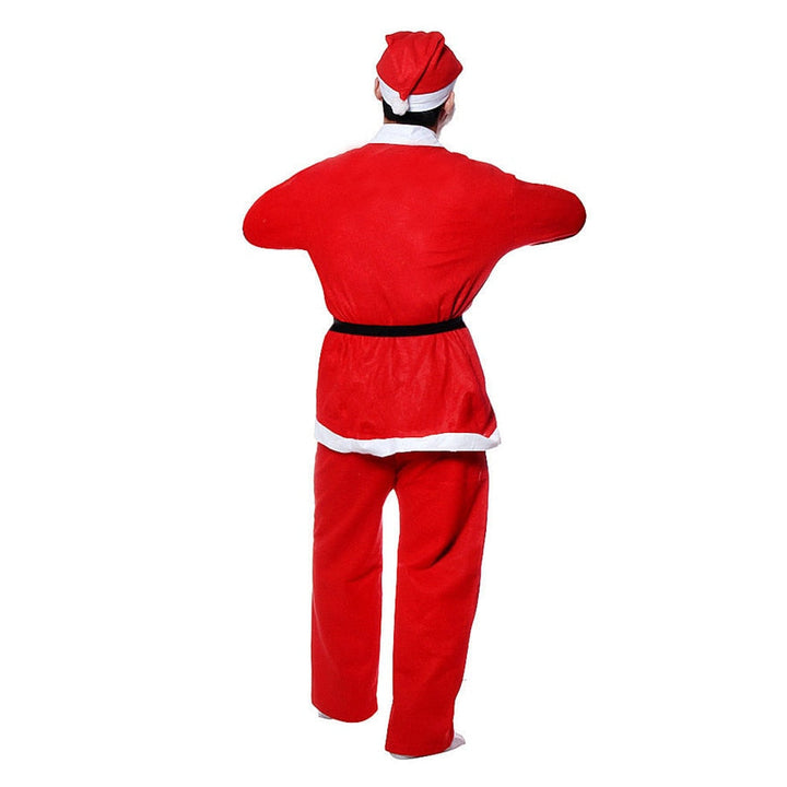 5-Piece Santa Claus Costume Set for Festive Fun