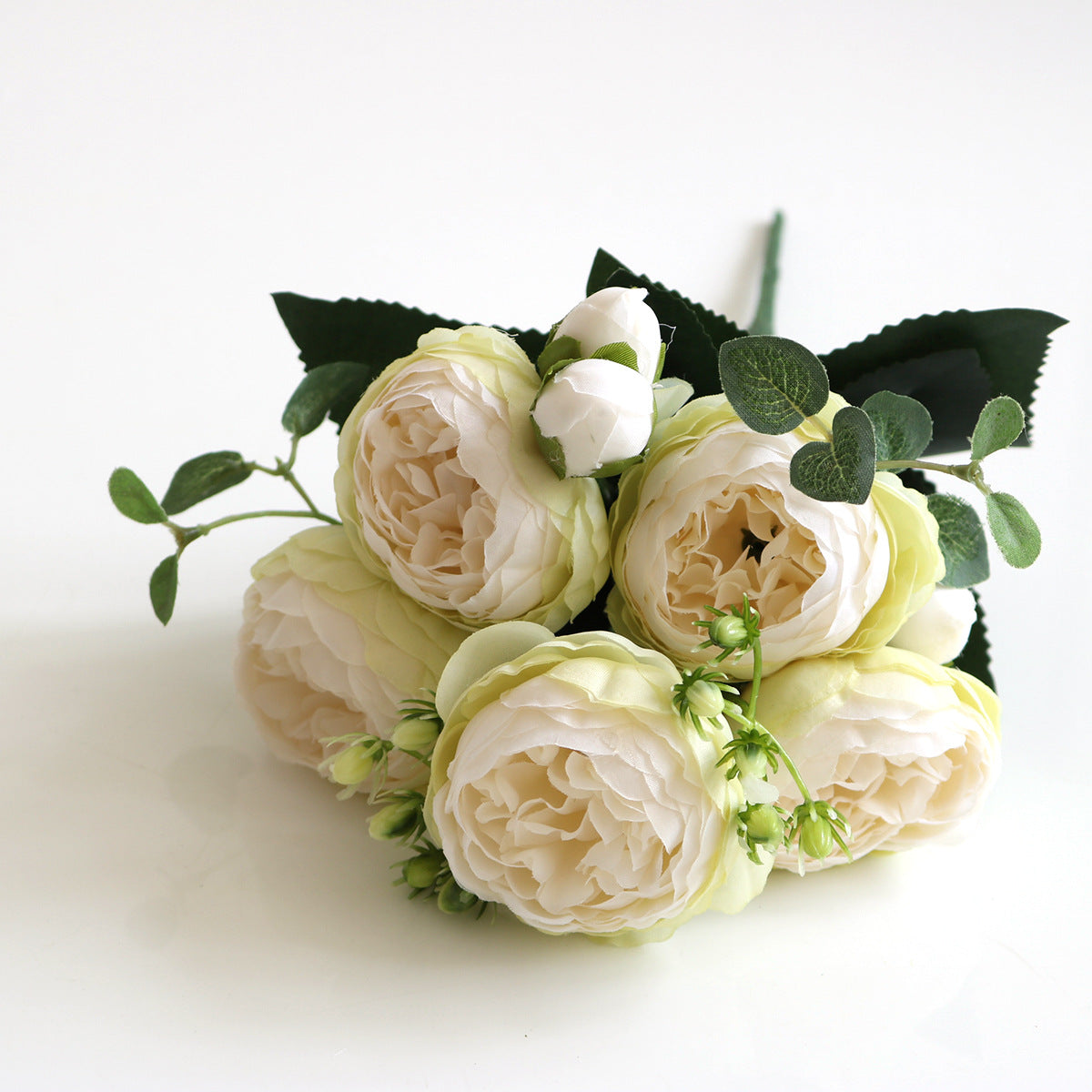 Artificial Peony Bouquet for Lasting Pastel Home Color