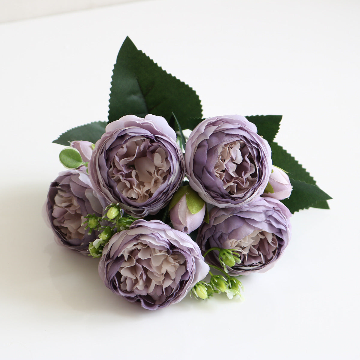 Artificial Peony Bouquet for Lasting Pastel Home Color