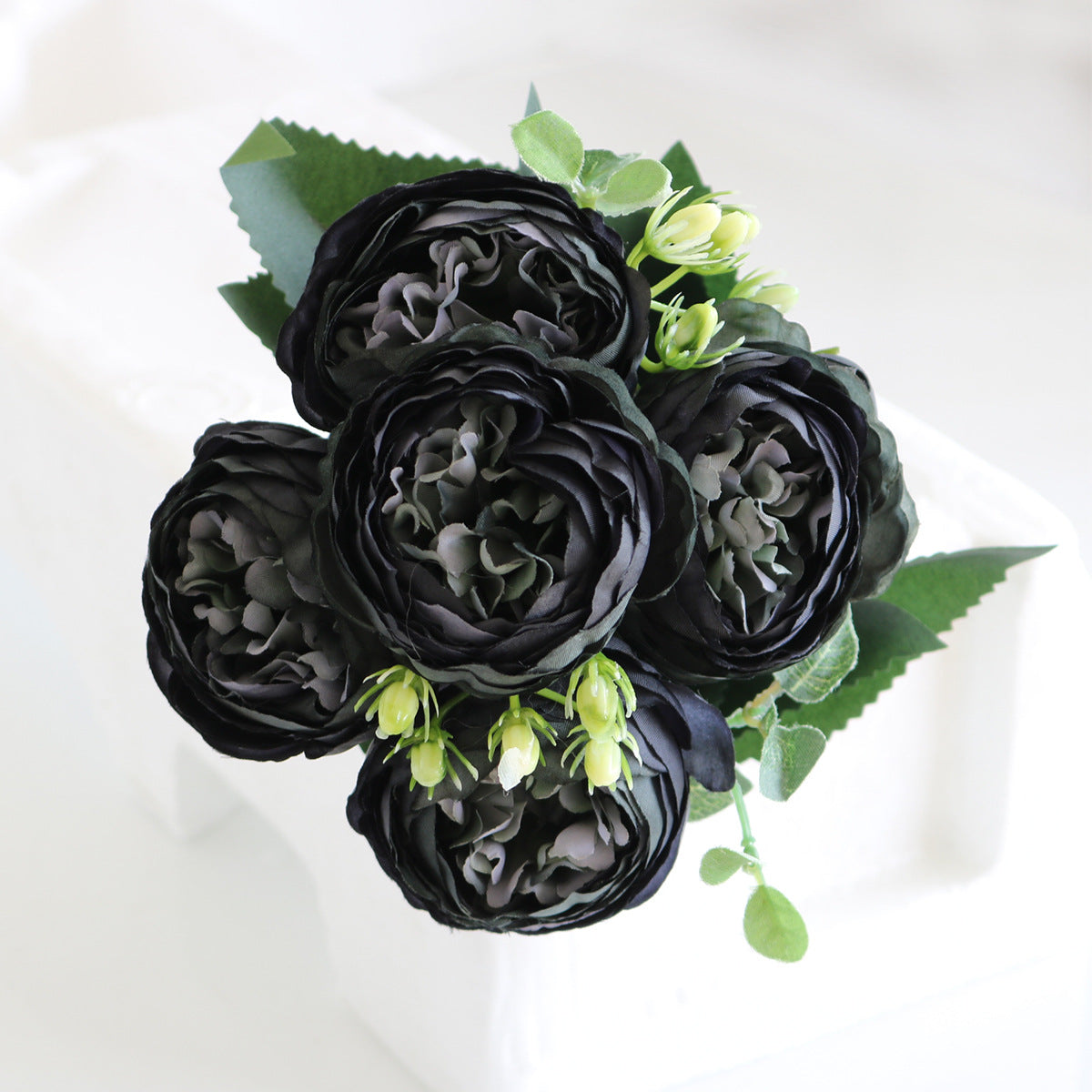 Artificial Peony Bouquet for Lasting Pastel Home Color