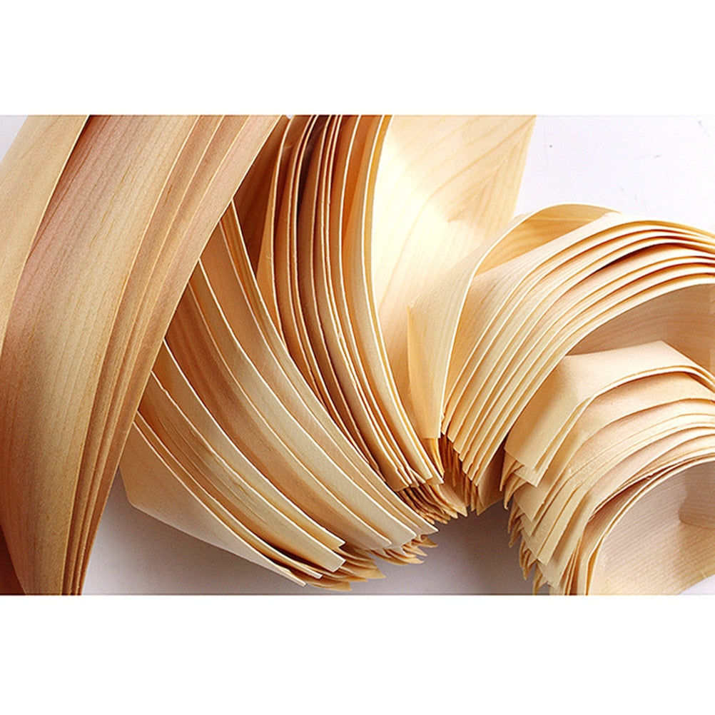 Disposable Birch Wood Serving Boats for Parties, 50 Pack