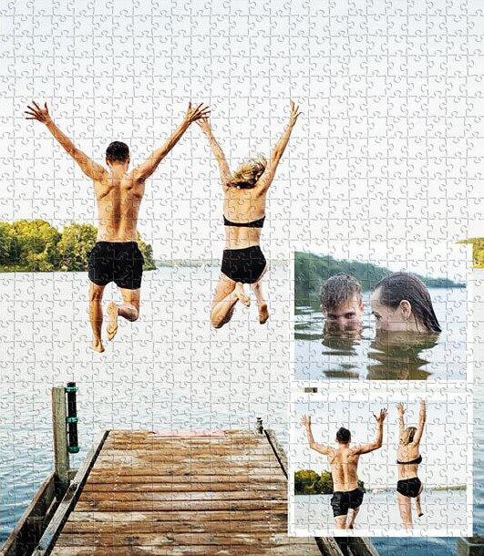 Personalized Wooden Photo Puzzle for Screen-Free Fun