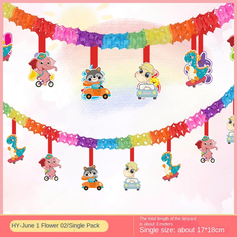 Children's Day Streamers & Animal Party Decorations