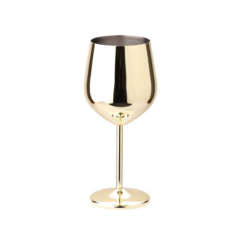 Stainless Steel Wine Glass, Unbreakable for Picnics