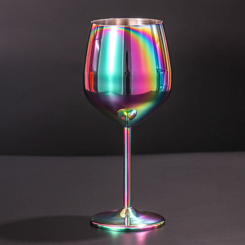 Stainless Steel Wine Glass, Unbreakable for Picnics