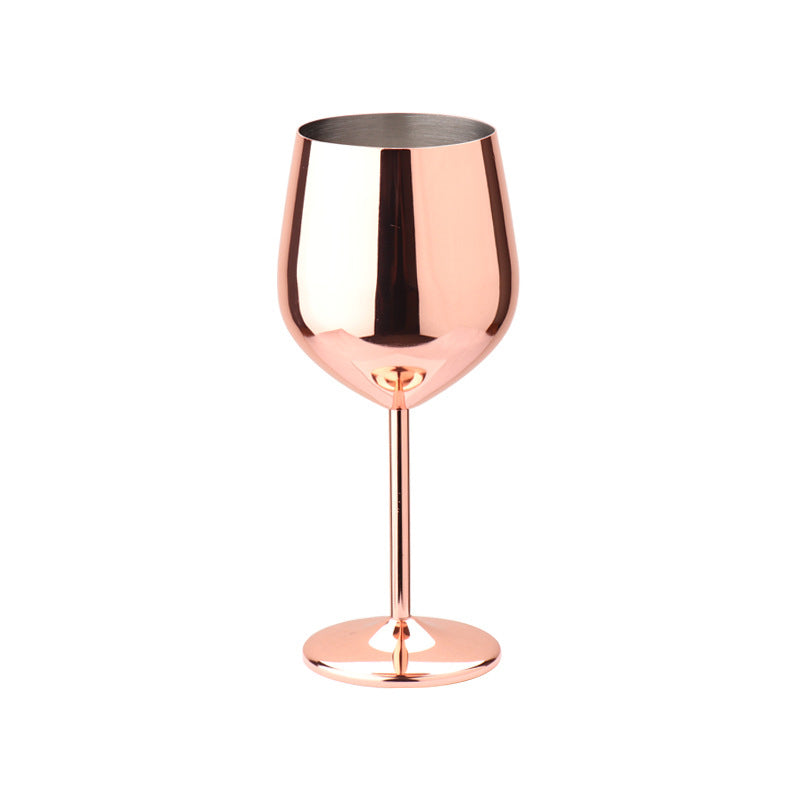 Stainless Steel Wine Glass, Unbreakable for Picnics