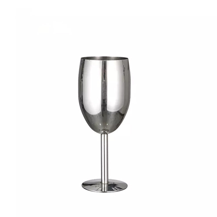 Stainless Steel Wine Glass, Unbreakable for Picnics
