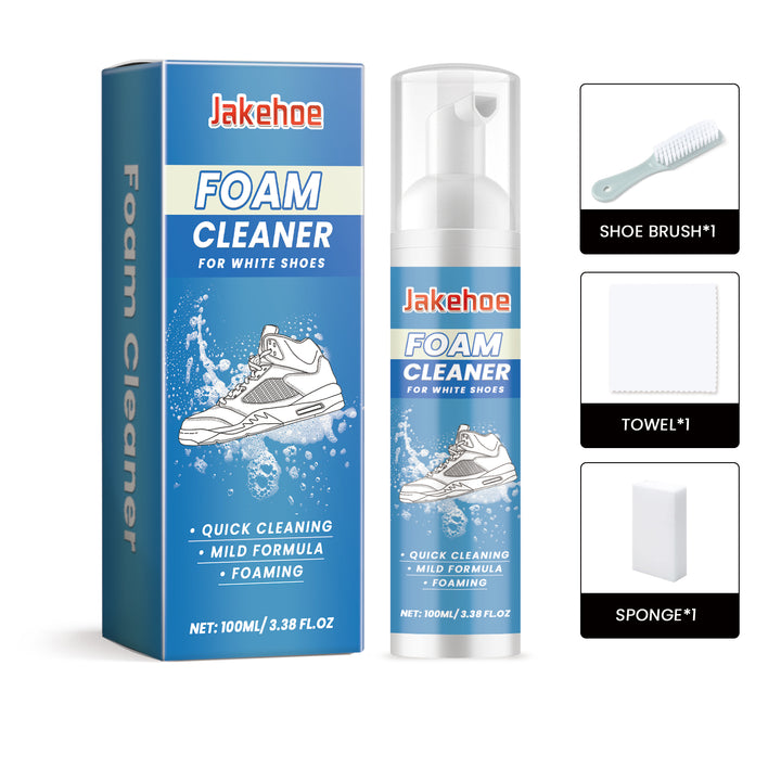 Shoe Cleaner Kit Foam for White Sneaker Stain Removal