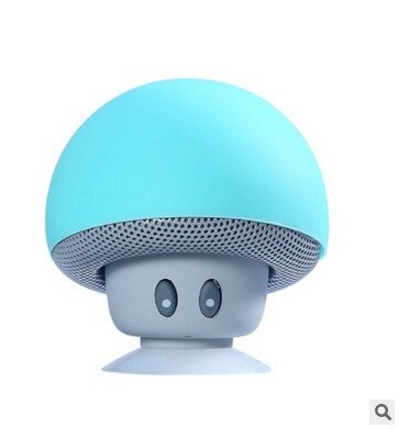 Cute Mushroom Bluetooth Speaker with Suction Cup Base