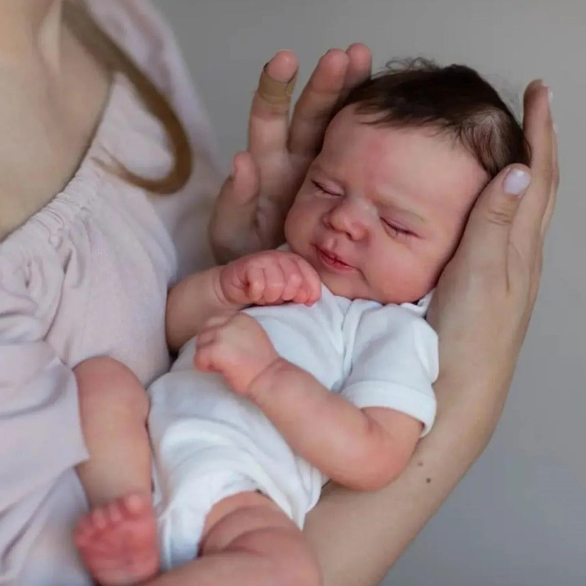 50cm Cloth Baby Doll for Lifelike Nursery Display