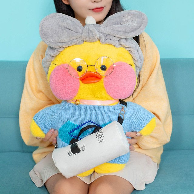 50cm Kawaii Duck Plush Toy for Cheerful Room Decor