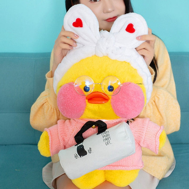 50cm Kawaii Duck Plush Toy for Cheerful Room Decor