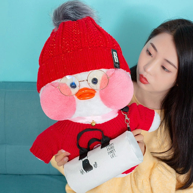 50cm Kawaii Duck Plush Toy for Cheerful Room Decor