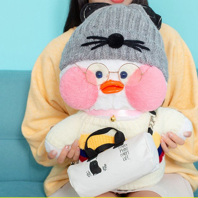 50cm Kawaii Duck Plush Toy for Cheerful Room Decor