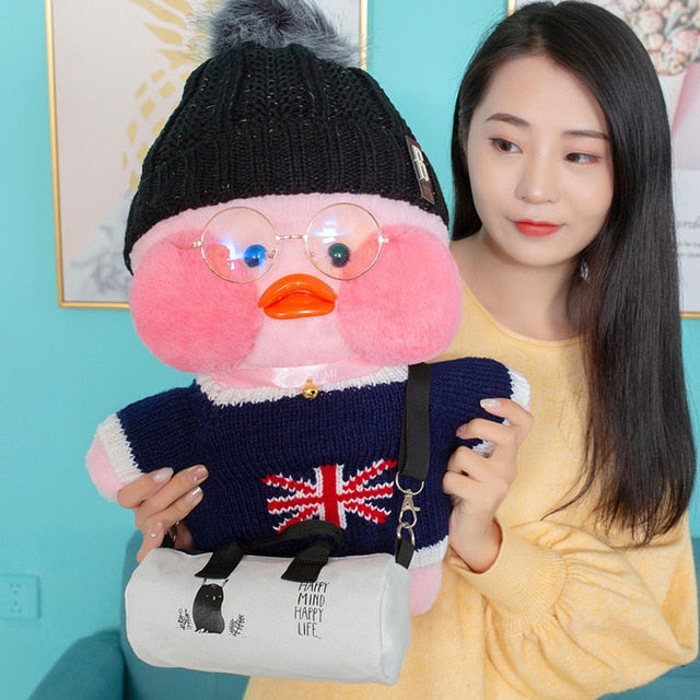 50cm Kawaii Duck Plush Toy for Cheerful Room Decor