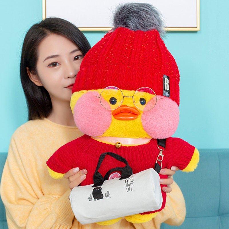 50cm Kawaii Duck Plush Toy for Cheerful Room Decor