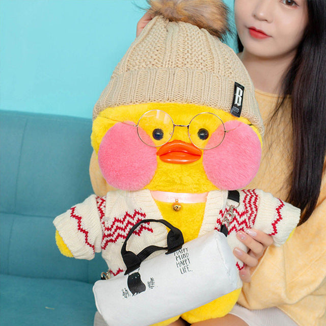 50cm Kawaii Duck Plush Toy for Cheerful Room Decor