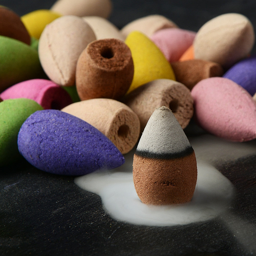 Incense Cones for Relaxing, Colorful Mixed Scents
