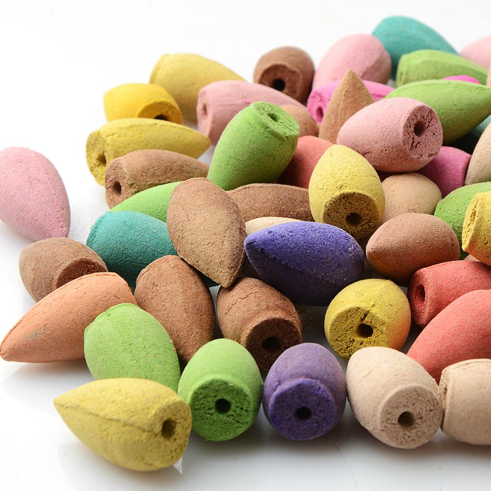 Incense Cones for Relaxing, Colorful Mixed Scents