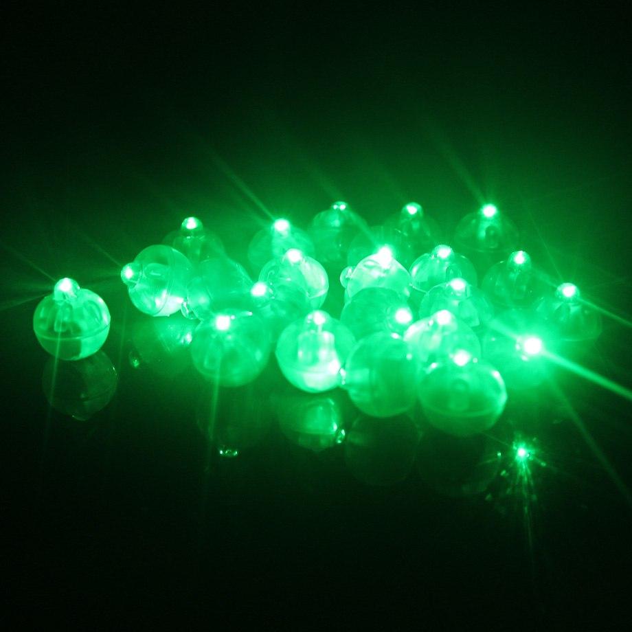 LED Balloon Lights 50-Pack for Colorful Party Decor