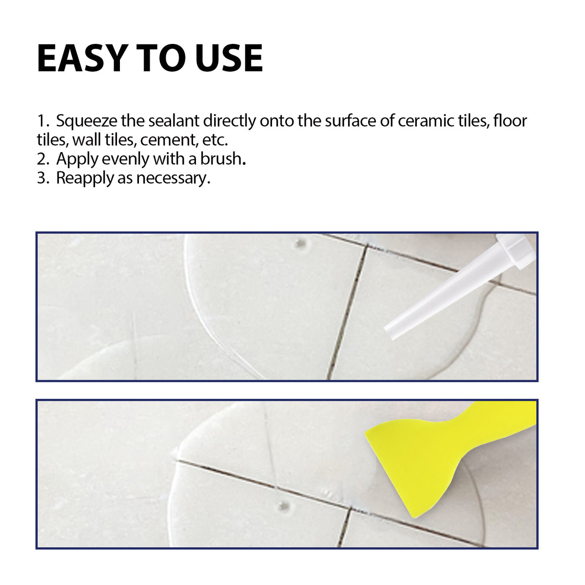 Waterproof Repair Sealant for Clear Leak Protection