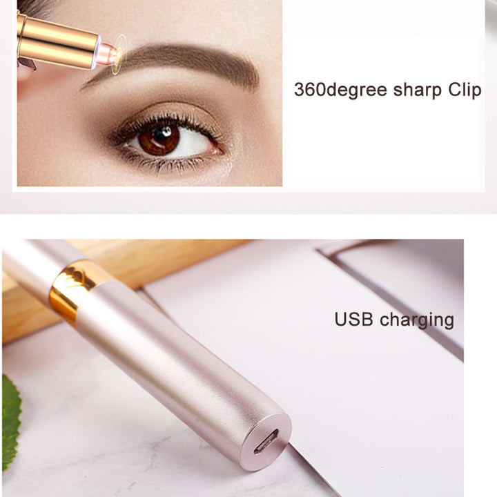 Electric Eyebrow Trimmer for Gentle, Precise Brow Shaping