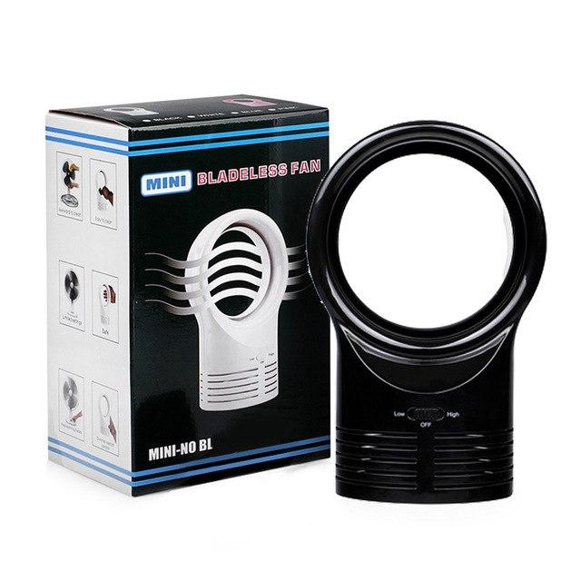 Portable Bladeless Mini Fan for Soft Natural Cooling