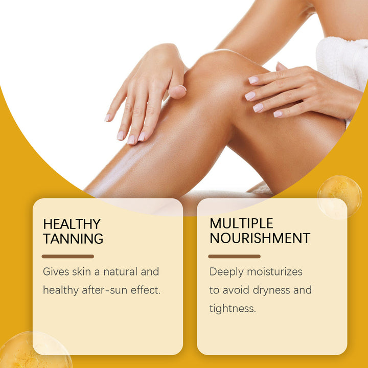 Body Tanning Lotion for Hydrated, Glossy Summer Skin