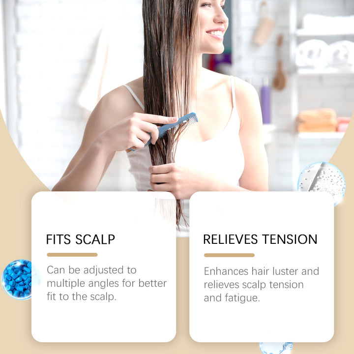 Scalp Massage Brush for Tension Relief & Hair Luster