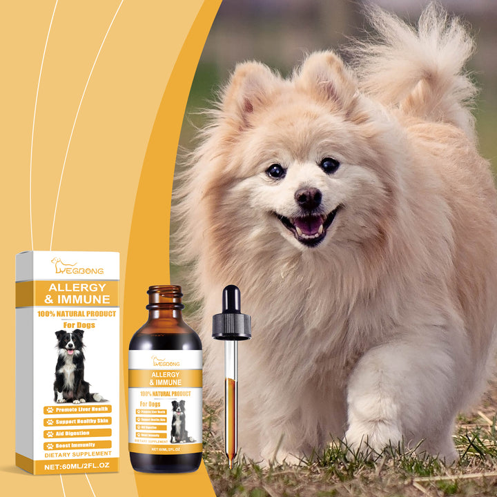 Dog Allergy & Immune Support Drops for Daily Wellness