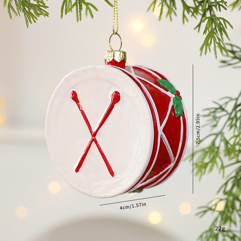 Santa Christmas Ornament for Classic Festive Tree Charm