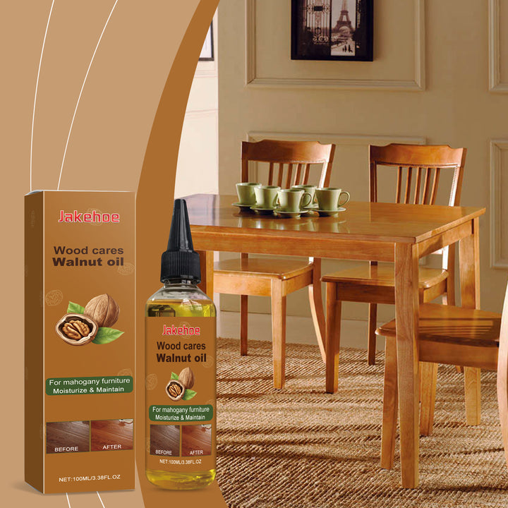 Wood Furniture Polish Oil for Natural Gloss & Care