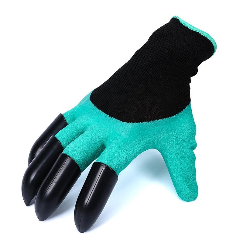 Garden Gloves with Fingertip Claws for Digging and Planting