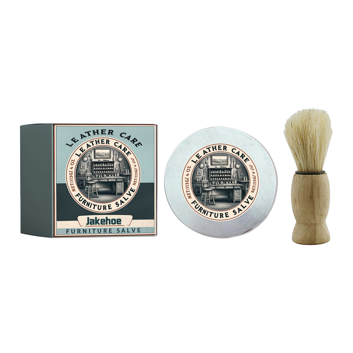 Leather Care Salve for Furniture, Bags & Car Seats