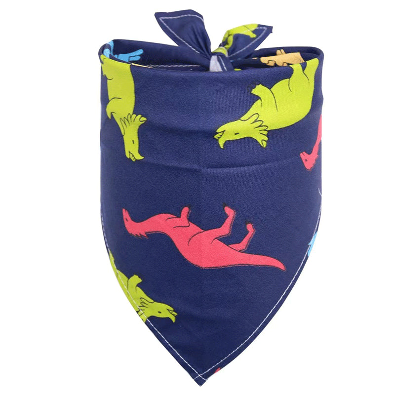 Cotton Pet Bandana Scarf for Playful Summer Style