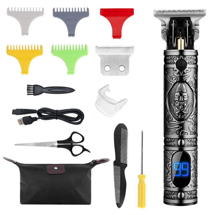 T9 Hair Clipper Kit With Sharp Stainless-Steel Blade