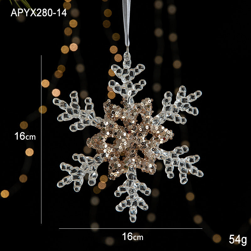 Acrylic Christmas Ornaments for Sparkling Tree Decor