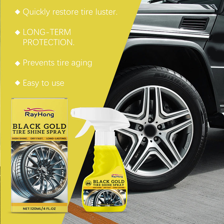 Tire Shine Spray for High-Shine, Fast-Drying Finish