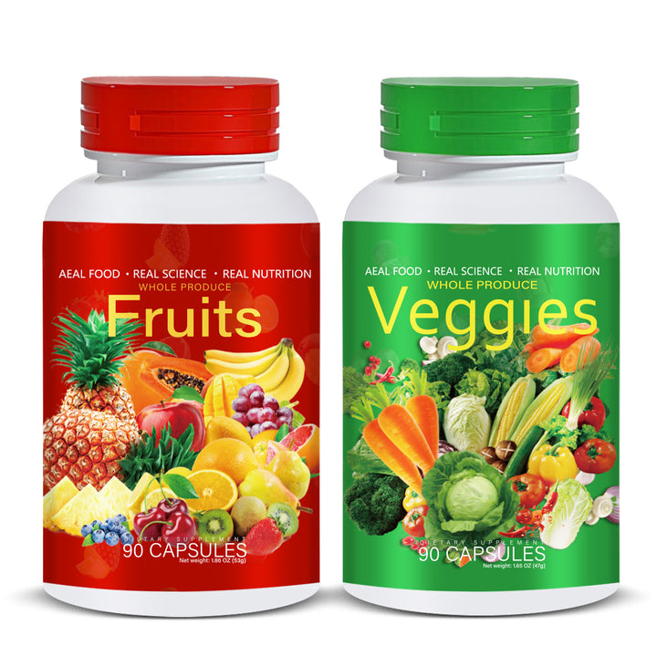 Fruit Vegetable Capsules — Whole Food Nutrition Made Simple